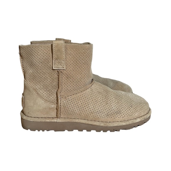 Ugg Classic Tawny Unlined Mini Perforated Boots - Picture 5 of 12